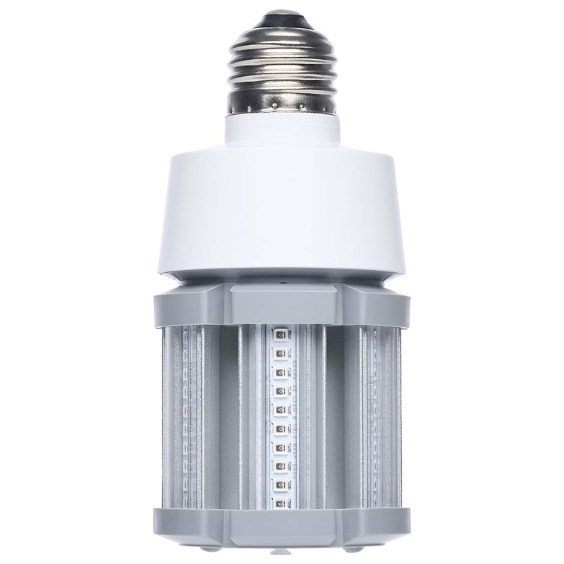 LED light bulb on a white background