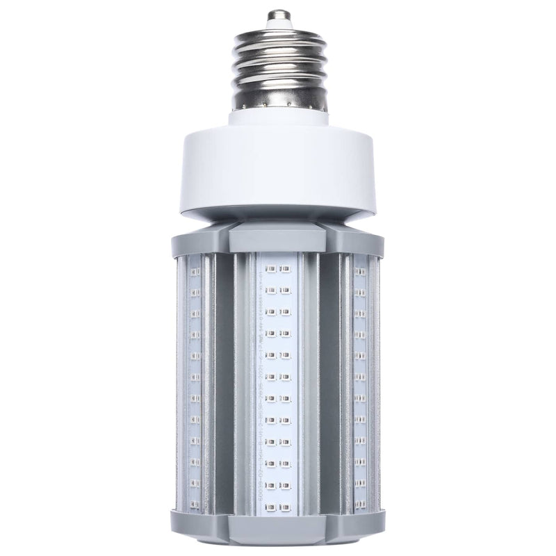 LED corn light bulb on a white background