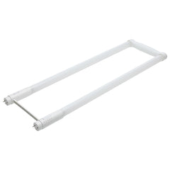 11.5/13/15 Wattage Selectable T8 U-Bend LED, 30K/35K/40K/50K/65K CCT Selectable, 6-Inch, Frost Finish, 120-277 Range Voltage