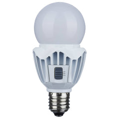 SATCO 20 Watt LED A21; High Lumen Output; CCT Selectable; Medium Base; White Finish; 120V-277V
