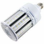 LED corn light bulb on a white background