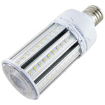 LED light bulb on a white background