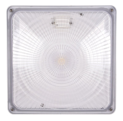 LED Slim Canopy Light, 5638 Lumens, 42W, 4000K or 5000K, 120-277V, White