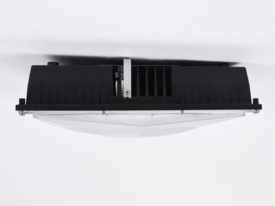 LED Slim Canopy Light, 7845 Lumens, 59W, 4000K or 5000K, 120-277V, Motion Sensor Option, Black