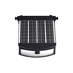 Off-Grid LED Solar Wall Pack Light, 1600 Lumens, CCT Selectable, Compares 100W HID