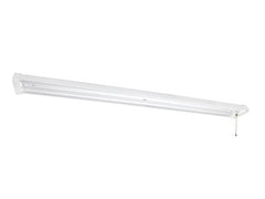 4 Foot Linkable LED Shop light fixture G2, 4,300 Lumens, 42W, 120V, 5000K CCT, White Finish