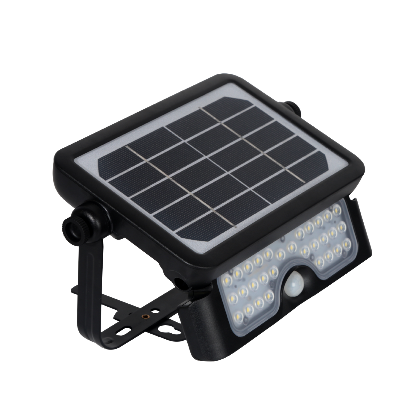 Solar Flood Integrated Flood Light Pad, 5W, 500 Lumens, 4000K, Black