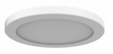 LED 7 Inch Slim Profile Surface Mount Downlight, 1000 Lumens, 12W, CCT Selectable, 120-277V
