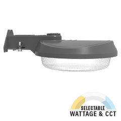 LED SPEC-SELECT™ Dusk to Dawn Light, 8125 Lumen Max, Wattage and CCT Selectable, Integrated Photocell,  120-277V