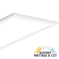 LED 1X4 SPEC-SELECT™ Back Lit Flat Panel, Wattage and CCT Selectable, Dimmable, 120-277V