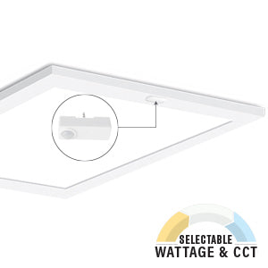 LED 2X4 SPEC-SELECT™ Back Lit Flat Panel, Wattage and CCT Selectable, Dimmable, 120-277V