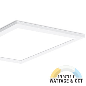 LED 2X2 SPEC-SELECT™ Back Lit Flat Panel, Wattage and CCT Selectable, Dimmable, 120-277V