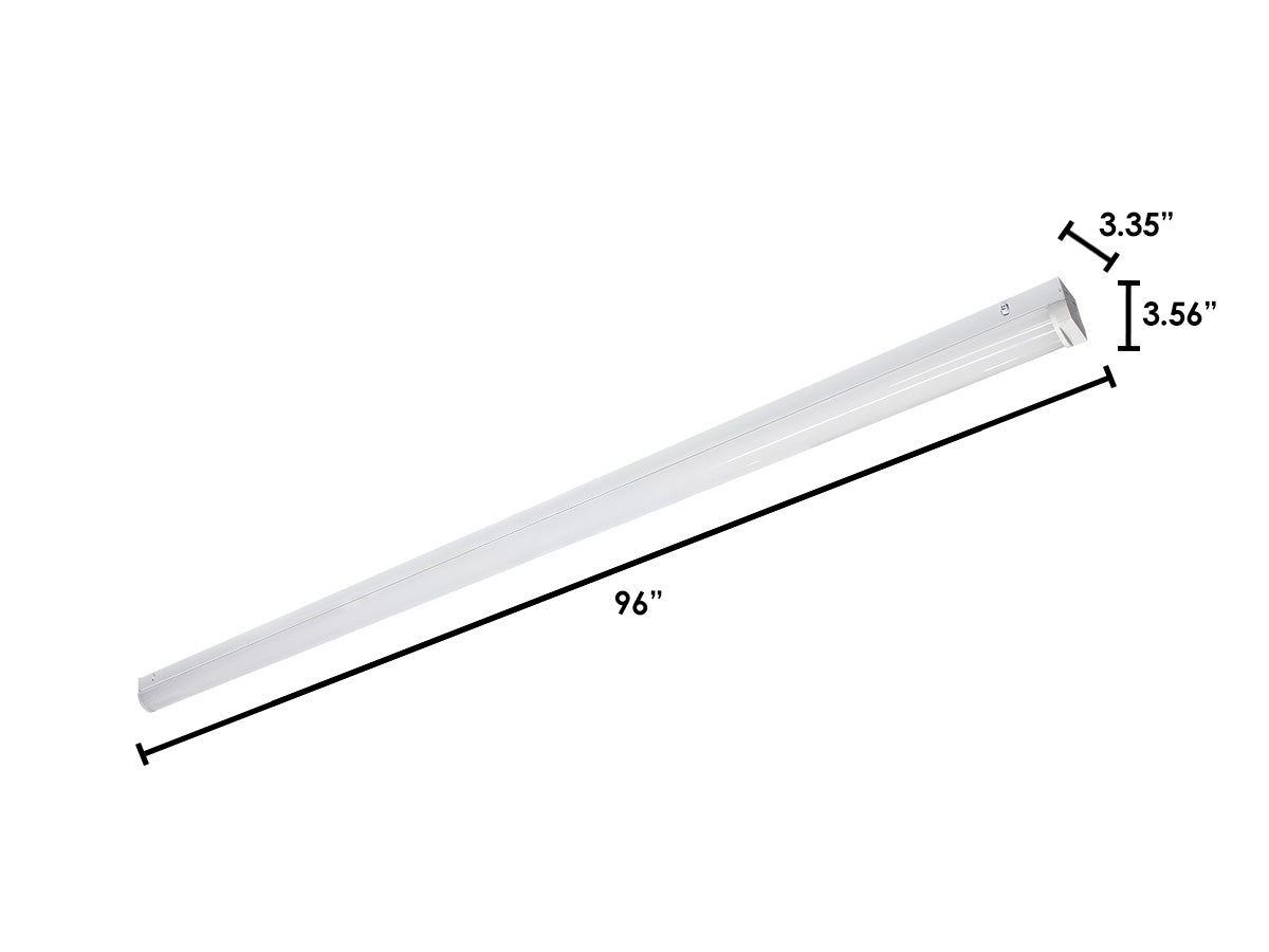Blade 8FT LED Strip Light Fixture, 12,000 Lumen Max, Wattage and CCT Selectable, 120-277V