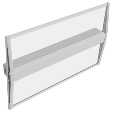24" Wall Sconce Wing, 1750 Lumen Max, Wattage and CCT Selectable, Wall Mounted, 110-277V