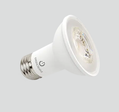 6 Pack 5.5W Par20 LED Bulb, 520 Lumens, E26 Base, 2700K CCT, 120V