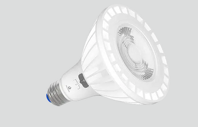 6 Pack Par38 Short Neck LED Bulb, 12,500 Lumens, 11W/17W/24W Selectable, E26 Base, 2700K, 3000K, 4000K, or 5000K CCT, 120-277V