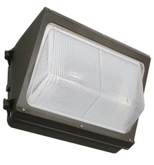 LED Wall Pack, Wattage and CCT Selectable, 14000 Lumen Max, 120-277V, Bronze Finish