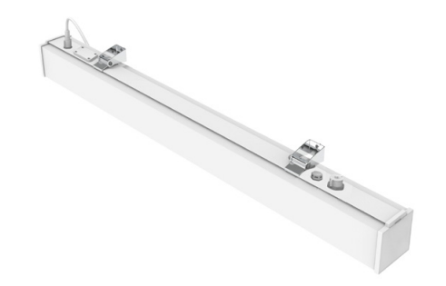 4 Foot SCX4 Series LED Linear Fixture, 8400 Lumen Max, Wattage and CCT Selectable, 120-277V