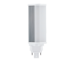 10PK LED PL Lamp, 960 Lumens, 9W, 3000K, 120-277V