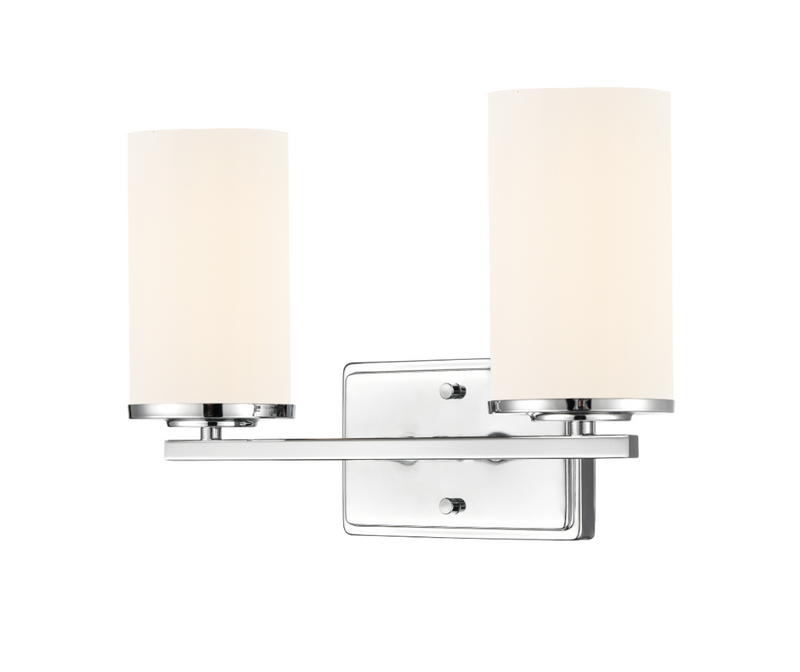 Verlana 14" 2-Light Vanity - Brushed Nickel, Chrome, Matte Black or Modern Gold