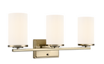 Verlana 22" 3-Light Vanity - Brushed Nickel, Chrome, Matte Black or Modern Gold