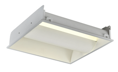 2X2 LED Indirect Mesh-Basket Troffer, 5500 Lumen Max, Wattage and CCT Selectable, 120-277V