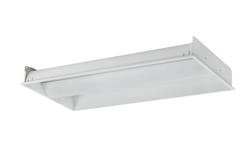 2X4 LED Indirect Mesh-Basket Troffer, 7920 Lumen Max, Wattage and CCT Selectable, 120-277V