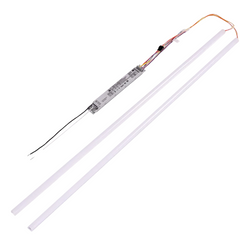 4 Foot Magnetic Retrofit Kit, 5,070 Lumen Max, Wattage and CCT Selectable, 120-347V