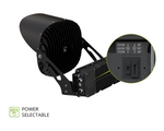 LED Sport Light, 115,224 Lumen Max, Wattage Selectable, Adjustable Beam Angle, 5000K, 200-480V