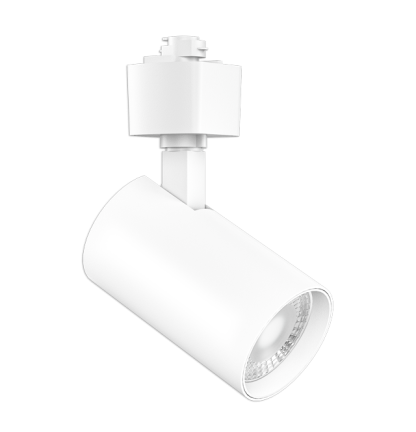 LED Trident™ Track Fixture, 800 Lumens, 12W, CCT Selectable, 120V, Black or White Finish