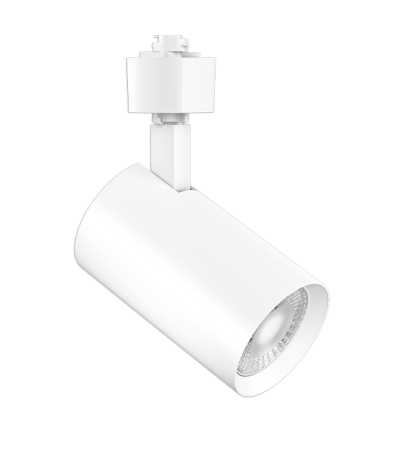 LED Trident™ Track Fixture, 1250 Lumens, 20W, CCT Selectable, 120V, Black or White Finish