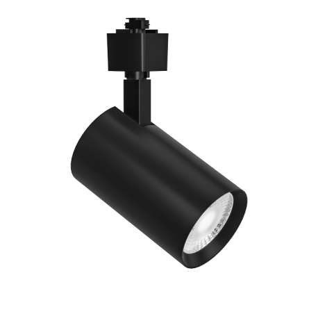 LED Trident™ Track Fixture, 1250 Lumens, 20W, CCT Selectable, 120V, Black or White Finish