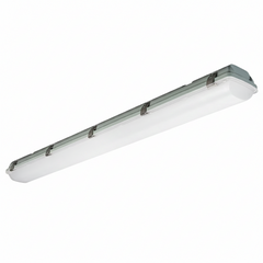 4FT LED Vapor Proof Fixture, 9100 Lumen Max, Wattage and CCT Selectable, 120-347V