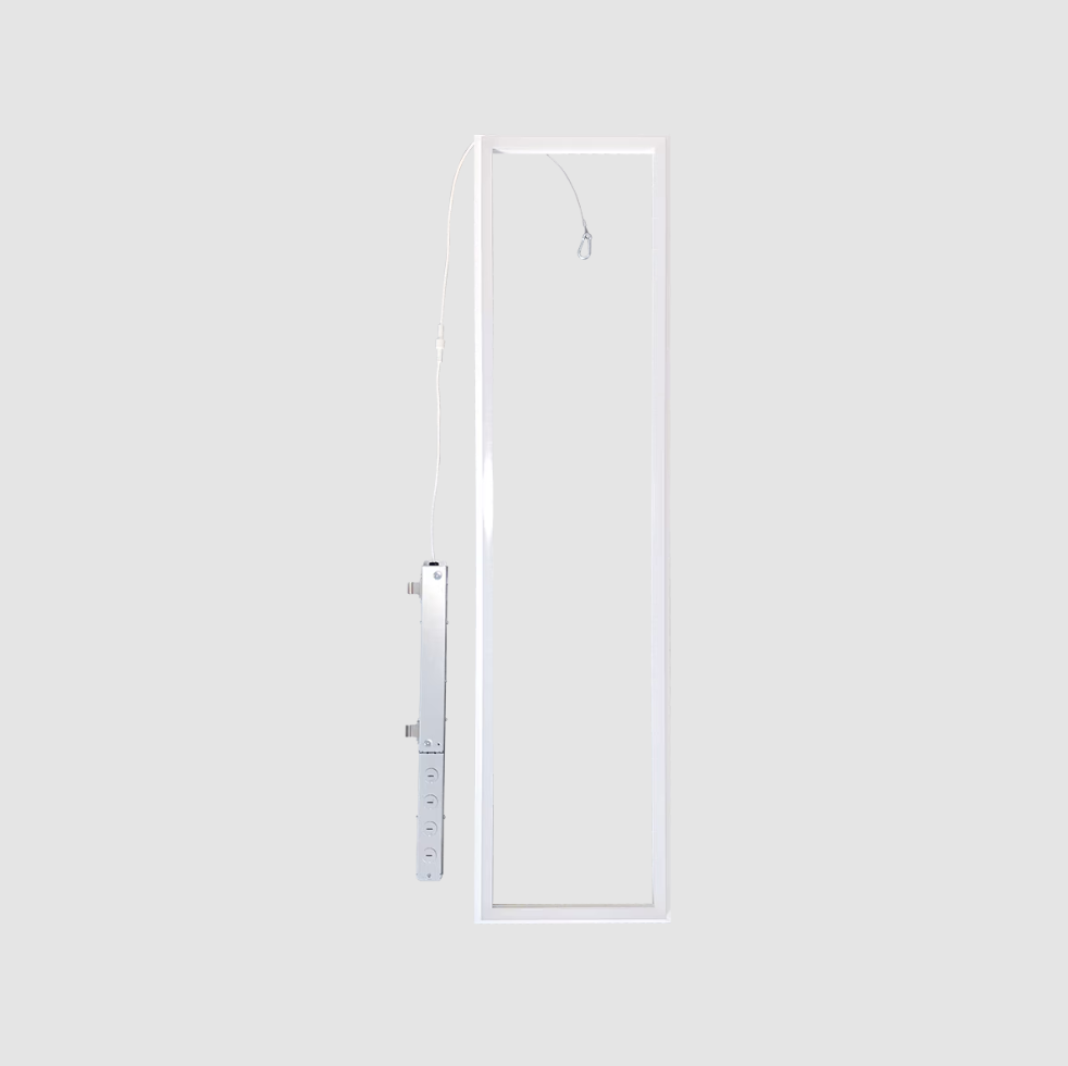 LED Flat Panel on a white background