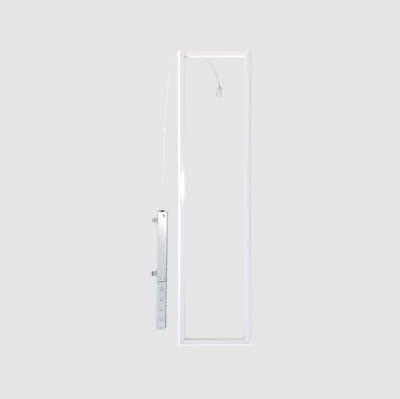 LED Flat Panel on a white background