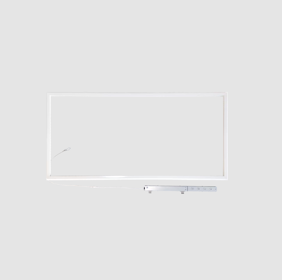 2x4 LED Grid Frame Light in a white background