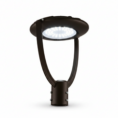 LED Post Top Light, 13,000 Lumen Max, Wattage and CCT Selectable, 120-347V