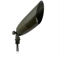 Landscape Bullet Light -  MR-16: Style 4: Cowtip,12V, Oil Rubbed Bronze or Matte Black