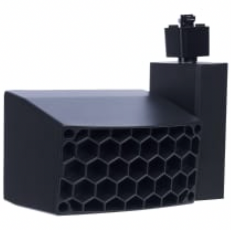 LED H-Style Track Light, 6100 Lumen Max, Wattage and CCT Selectable, 120V, White or Black