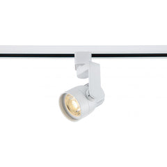 1 Light - LED - 12W Track Head - Angle Arm - White - 24 Deg. Beam
