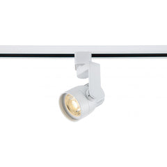 1 Light - LED - 12W Track Head - Angle Arm - White - 36 Deg. Beam