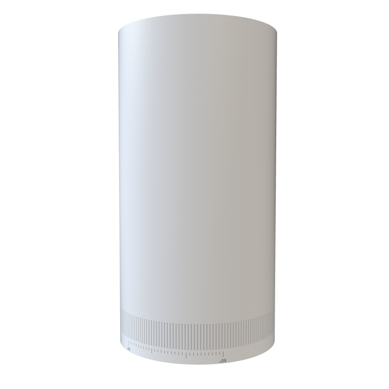 LED Track Light, 1800 Lumen Max, Wattage and CCT Selectable, Adjustable Beam Angle 20°-50°, 120V, Black or White