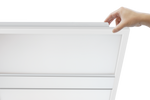 2x2 Back-Lit LED Designer Panel, 3850 Lumen Max, Wattage and CCT Selectable, Emergency Backup Option, 120-277V