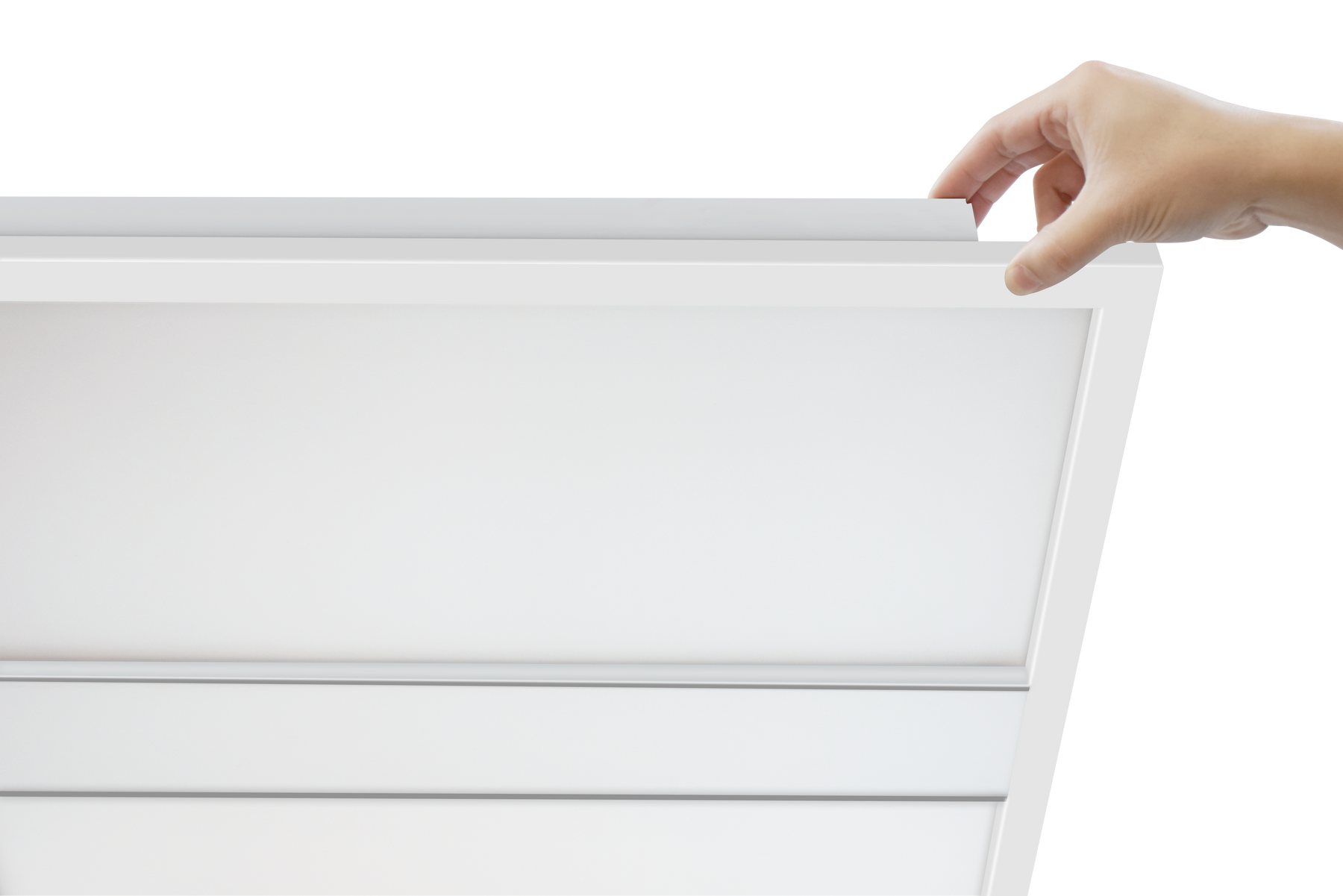 2x2 Back-Lit LED Designer Panel, 3850 Lumen Max, Wattage and CCT Selectable, Emergency Backup Option, 120-277V