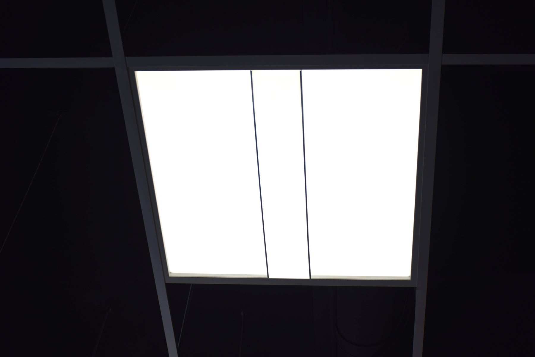 2x2 Back-Lit LED Designer Panel, 3850 Lumen Max, Wattage and CCT Selectable, Emergency Backup Option, 120-277V