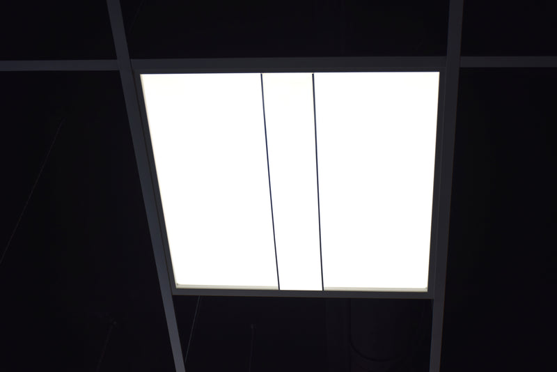 2x2 Back-Lit LED Designer Panel, 3850 Lumen Max, Wattage and CCT Selectable, Emergency Backup Option, 120-277V