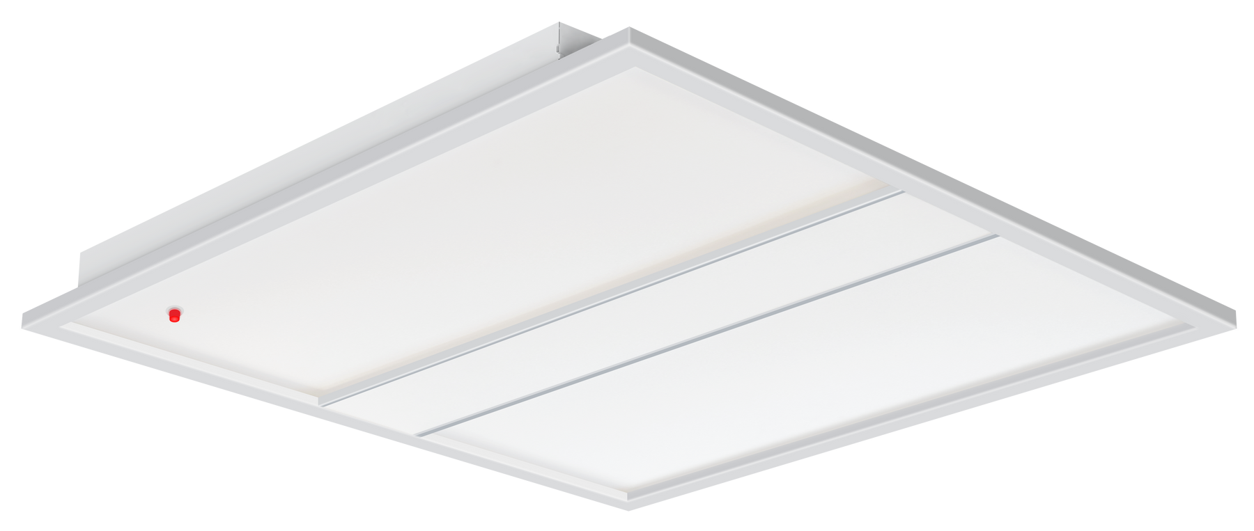 2x2 Back-Lit LED Designer Panel, 3850 Lumen Max, Wattage and CCT Selectable, Emergency Backup Option, 120-277V