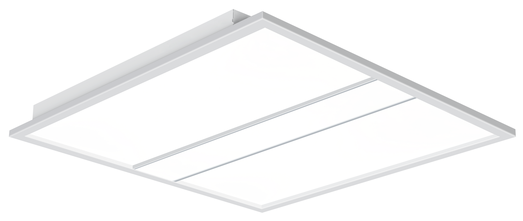 2x2 Back-Lit LED Designer Panel, 3850 Lumen Max, Wattage and CCT Selectable, Emergency Backup Option, 120-277V