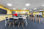 2x2 Back-Lit LED Designer Panel, 3850 Lumen Max, Wattage and CCT Selectable, Emergency Backup Option, 120-277V