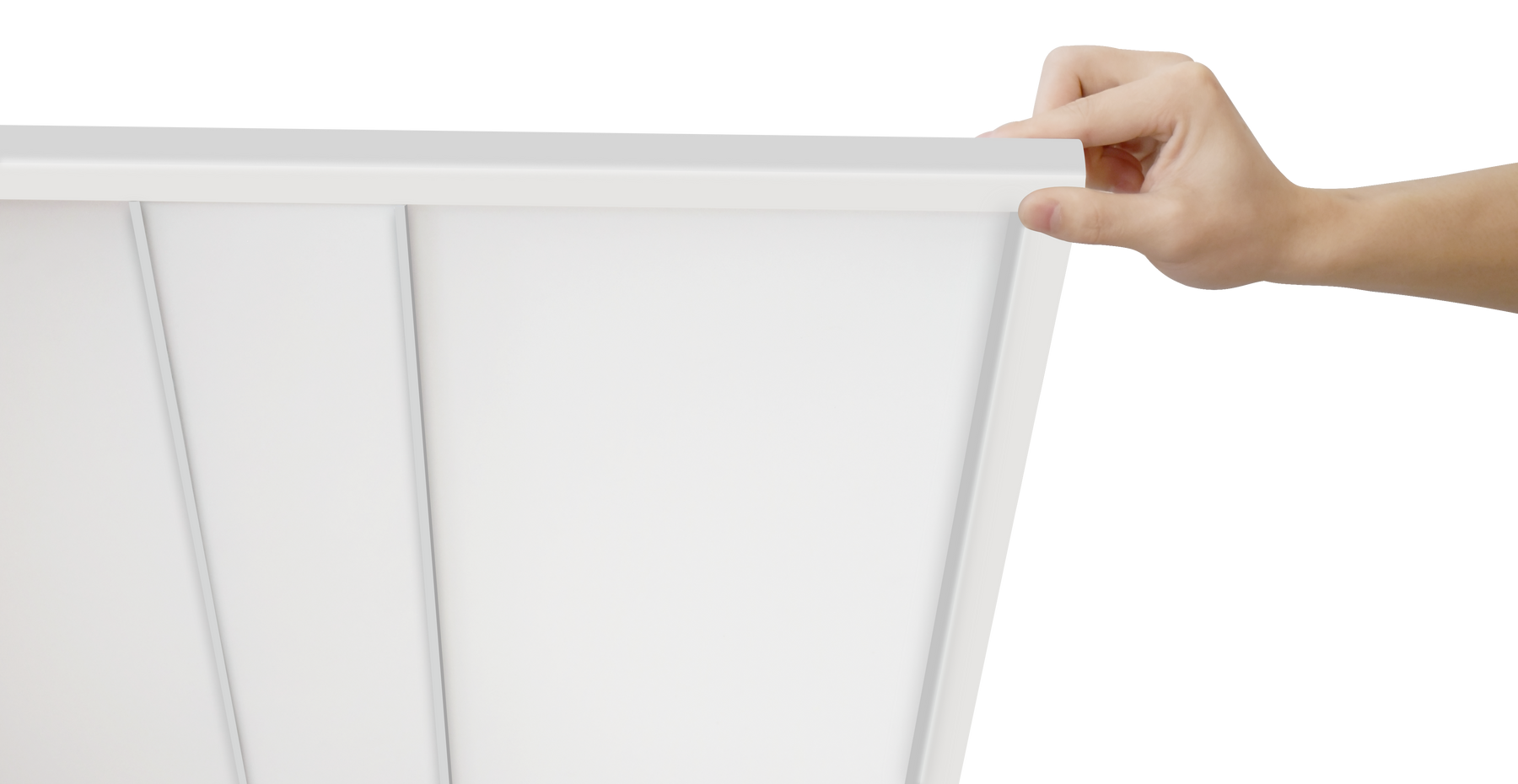 2x2 Back-Lit LED Designer Panel, 3850 Lumen Max, Wattage and CCT Selectable, Emergency Backup Option, 120-277V